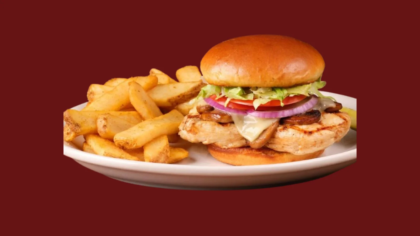 Mushroom Jack Chicken Sandwich