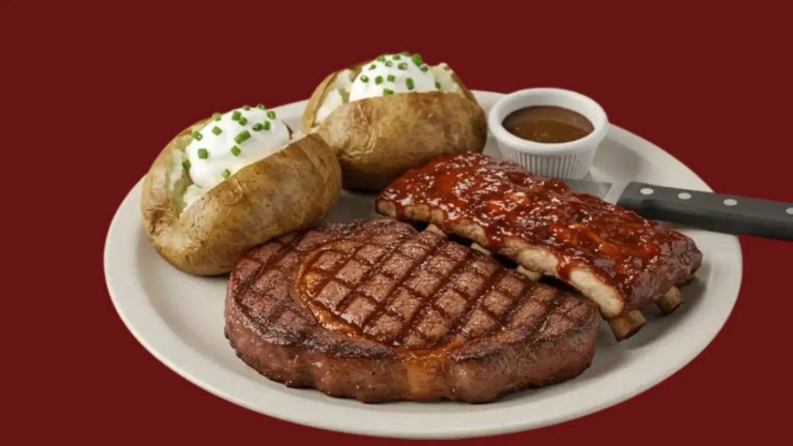 Ribeye 12oz & Ribs