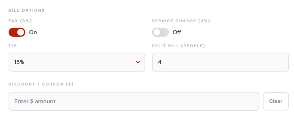 Menu Price Estimator 5 Screenshot Capture 2026 04 19 21 32 33