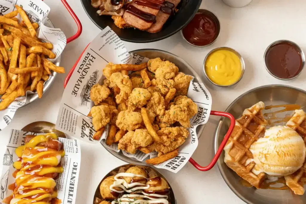 First-time guests enjoying a meal at Texas Roadhouse